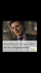 Razones por las que ellos no se comprometen