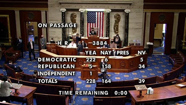 La Cámara Baja de Estados Unidos aprueba despenalizar la marihuana, deberá pasar ahora por el Senado