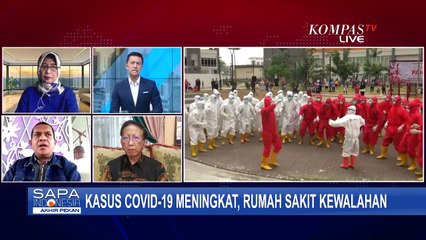 Strategi Rumah Sakit Rujukan Tangani Lonjakan Angka Positif Covid-19