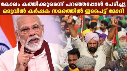 Narendra modi discussed farmer protest with ministers