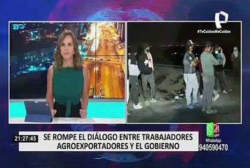 Ica: Así fue el cuarto día de protestas de trabajadores agrarios