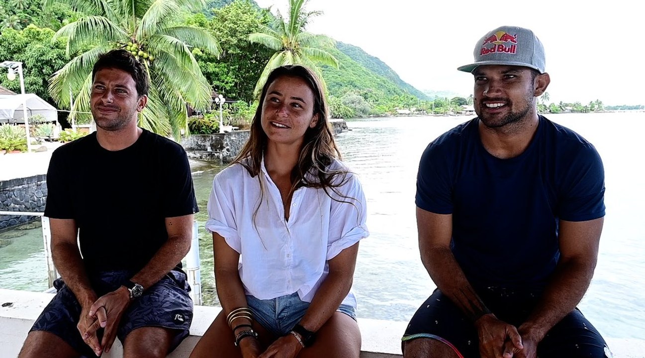 « Qui est le plus ? » avec les surfeurs J. Florès, M. Bourez et J. Defay - Adrénaline - Surf