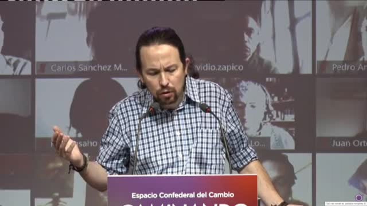 Pablo Iglesias asegura que el PP está "fuera de la democracia" por bloquear la renovación del CGPJ