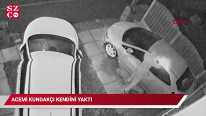 İngiltere'de acemi kundakçı kendini yaktı