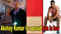 Akshay Kumar shares his proud son in law moment