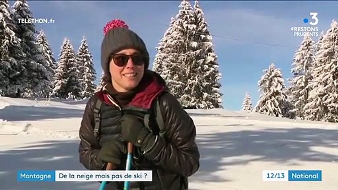 Sports d’hiver : de la neige, mais toujours pas de ski dans les stations