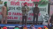 Diljit Dosanjh addresses protesting farmers at Singhu Border