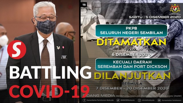 Conditional MCO lifted in Negri Sembilan except for Seremban and PD, says Ismail Sabri