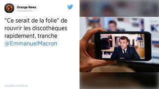 Macron exclut une réouverture rapide des discothèques: 