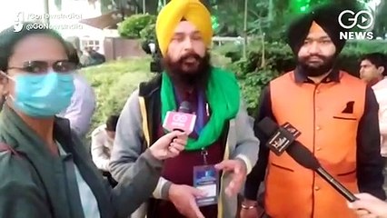 केंद्र के साथ बैठक में विज्ञान भवन में किसानों ने खाया लंगर