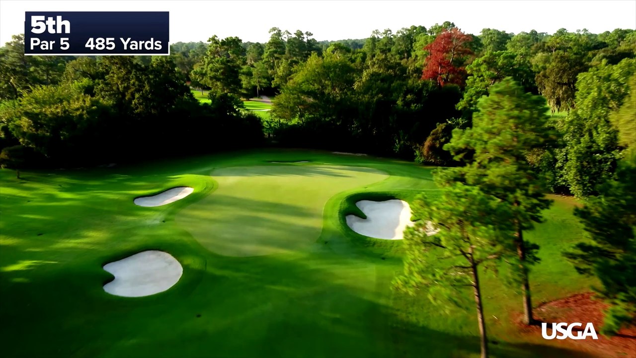 Drone Flyovers of the Cypress Creek Course (Front Nine) at Champions Golf Club: 2020 U.S. Women's Open