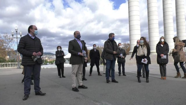 Acto del PPC en Barcelona con motivo del día de la Constitución