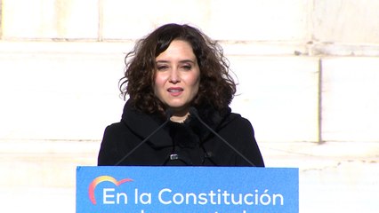 Ayuso carga contra Iglesias y llama a apartarle