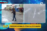 Vendedores informales intentan borrar pruebas de “lotización” en Gamarra