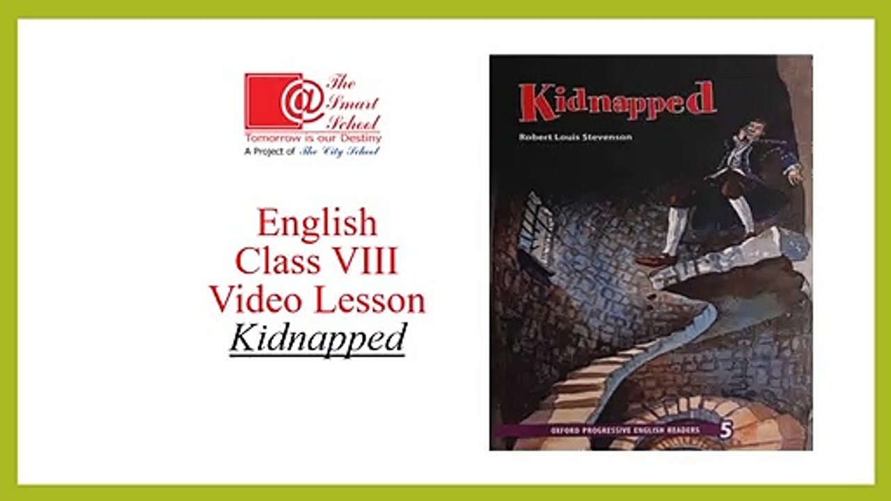 VL6 T1 Class VIII English Kidnapped ch2 2020-21