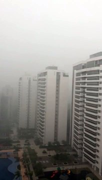 Chuva em Águas Claras neste sábado