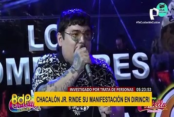 Chacalón Jr. rindió manifestación por el presunto delito de trata de personas