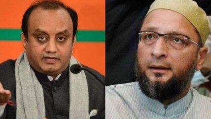 Sudhanshu Trivedi and Owaisi fight over Vande Mataram slogan