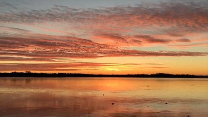 Breathtaking Saturday sunrise