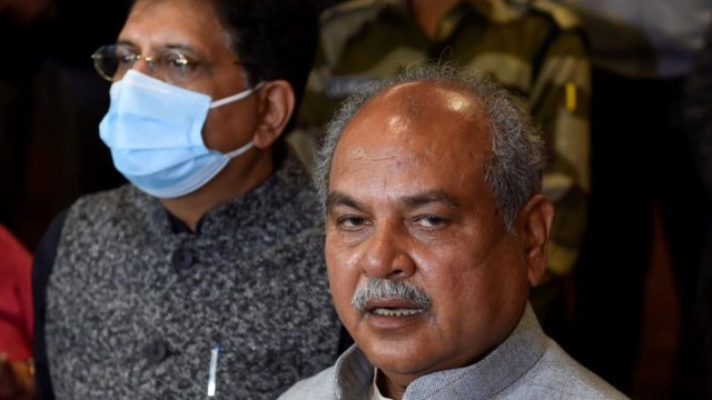 Narendra Tomar asks Farmers to send elderly, kids home