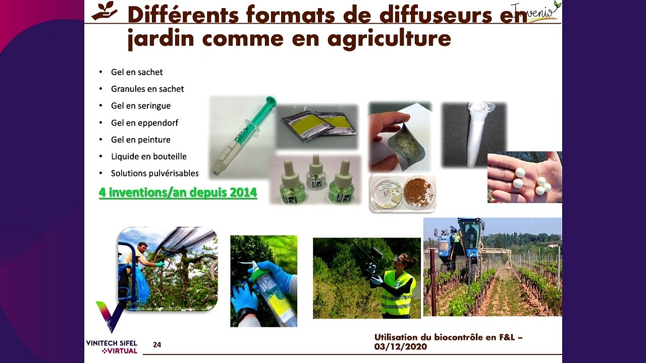 Utilisation des bio-contrôles en fruits et légumes