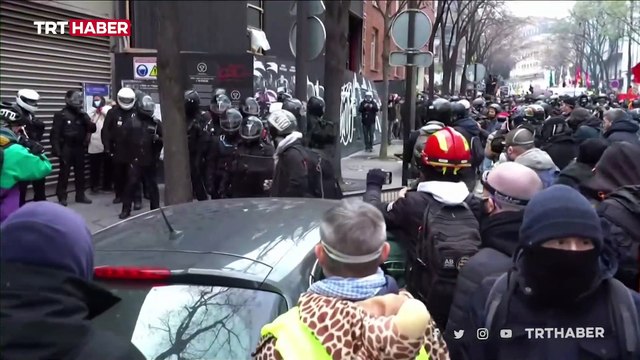 Fransa'da yeni güvenlik yasa tasarısı protestoları sürüyor