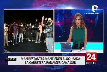 Ica: Así fue el cuarto día de protestas de trabajadores agrarios