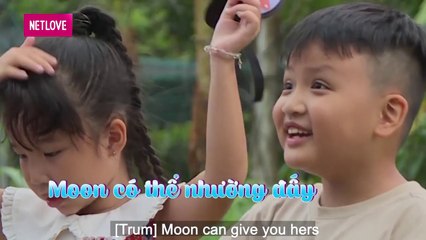 Con trai Nguyễn Hải Phong ra dáng anh trai quốc dân luôn bảo vệ em gái suốt hành trình