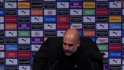 11e j. - Guardiola : "On doit jouer sérieusement contre Marseille, on doit respecter la compétition"