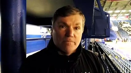 Joe Gallen speaks after Pompey's win over Peterborough
