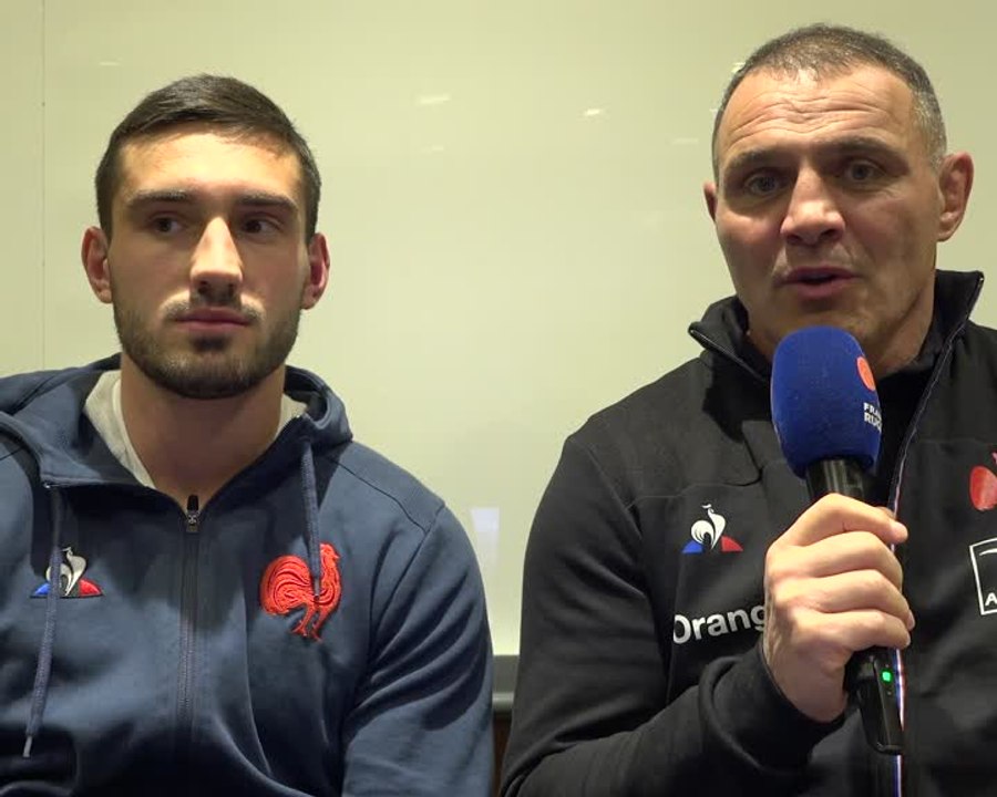 XV de France - Ibanez : “Les joueurs français vont livrer une grande bataille demain”