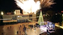 Belém ilumina árvore de Natal sem público