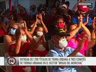 GMVV entregó el hito un millón cien mil títulos de tierra urbana en Monagas
