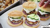 Spinach and Feta Turkey Burgers Recipe - Fun & Easy