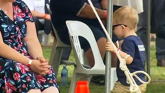 Playground opens as tribute to two fallen firefighters