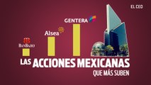 ¿Cuáles son las acciones mexicanas que más se beneficiaron en noviembre?