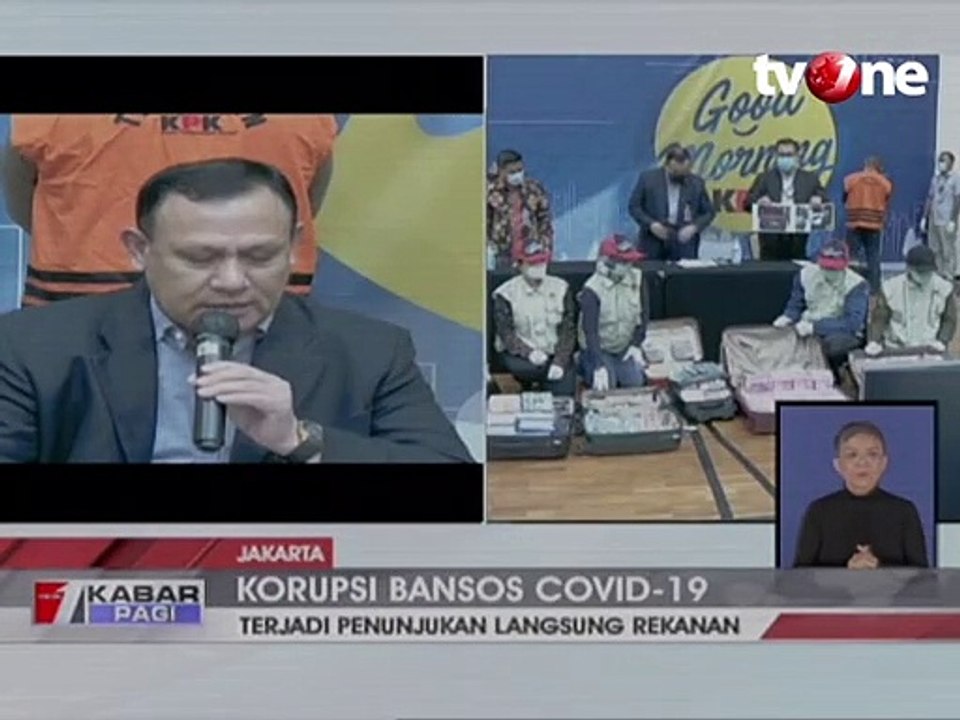 Ini 5 Tersangka Kasus Korupsi Bansos Covid-19