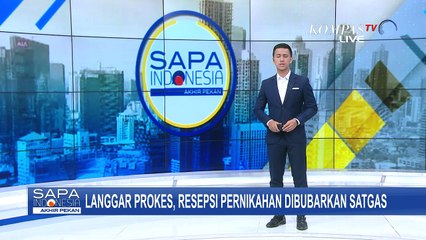 Download Video: Tidak Kantongi Izin dan Undangan Melebihi Batas, Resepsi Pernikahan Ini DIbubarkan Satgas Covid-19!