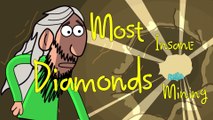 Most Insane Diamonds Mining [Such an astonishing REWARD !!!] | Cartoon Animation | 1 minute cartoon