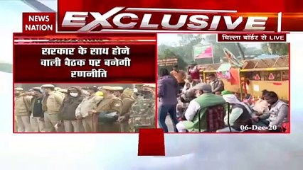 Farmers' Protest Day 11: Ruckus at Chilla border amid protest