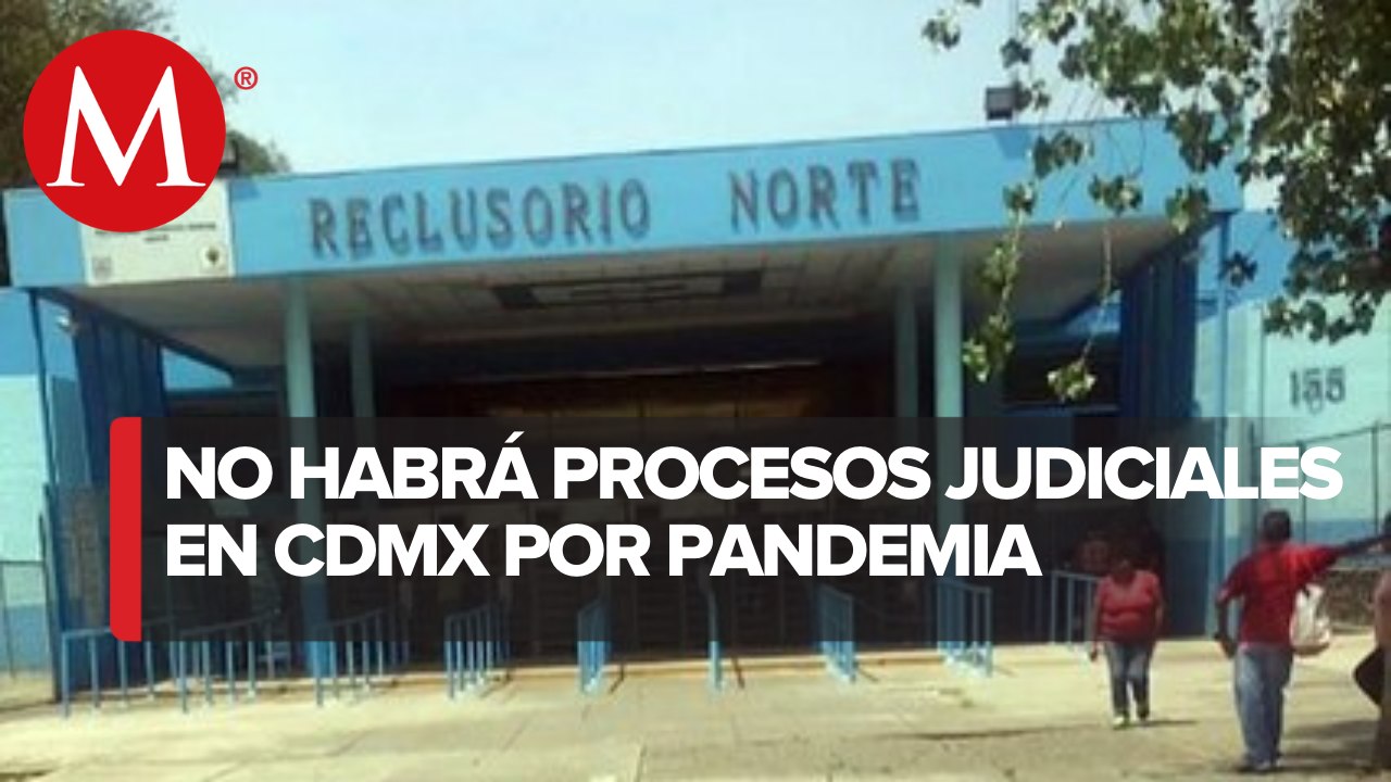 Por alerta epidemiológica, suspenden procesos judiciales en la CdMx