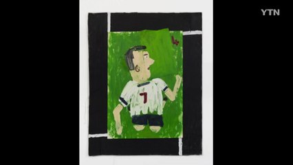 80대에 꽃핀 할머니 화가, 손흥민을 그리다 / YTN