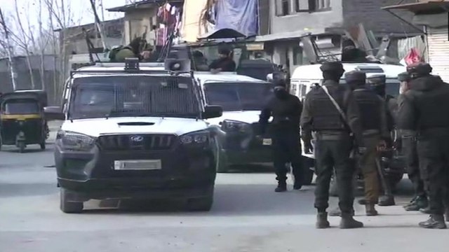 Jammu Kashmir: Firing on police party in Srinagar