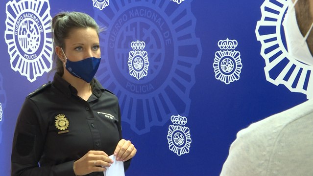 Ana Ramón, portavoz de la Policía Nacional