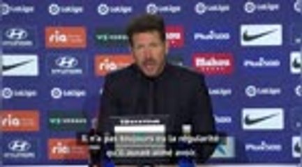 12e j. - Simeone : "Nous sommes très contents pour Lemar"