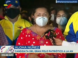 Aloha Nuñez: Nuestro pueblo hoy defenderá lo que nos corresponde, una AN de verdad, de paz