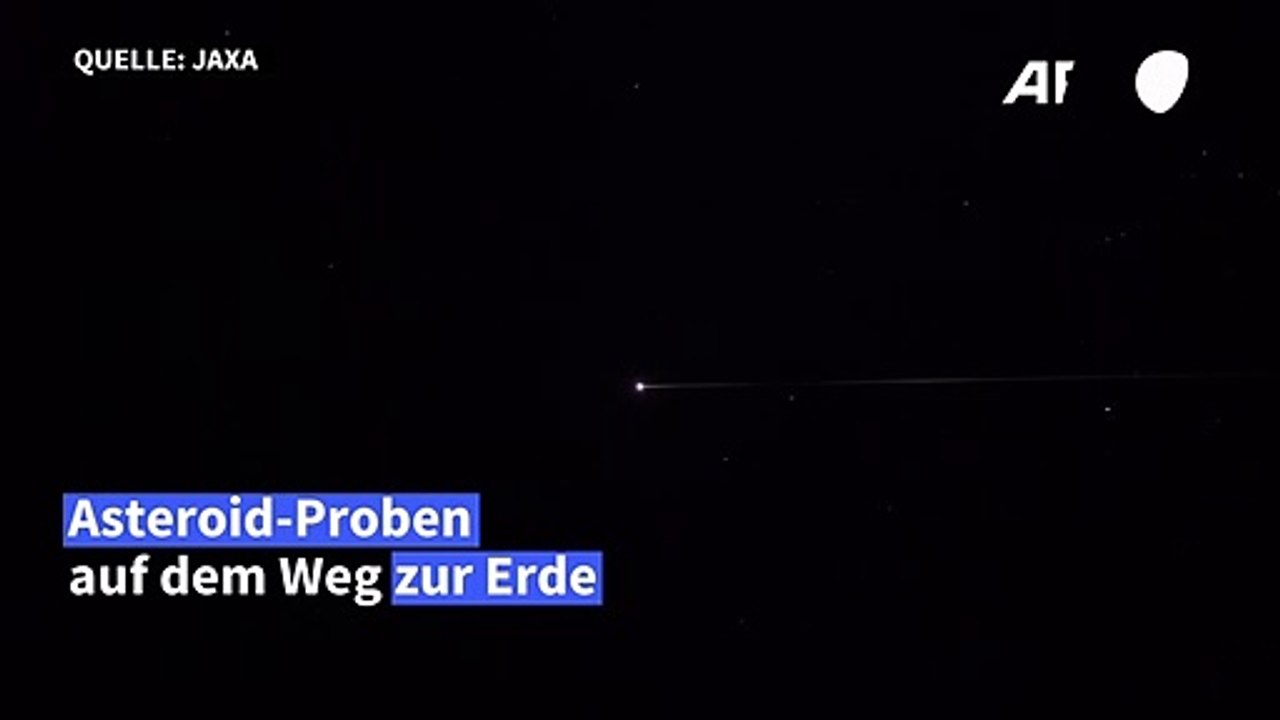 'Hayabusa 2' liefert Asteroid-Proben auf der Erde ab