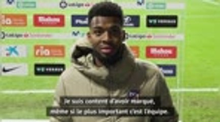 12e j. - Lemar : "Ce but et cette victoire, c'est bon pour la confiance"