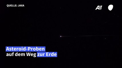 "Hayabusa 2" liefert Asteroid-Proben auf der Erde ab