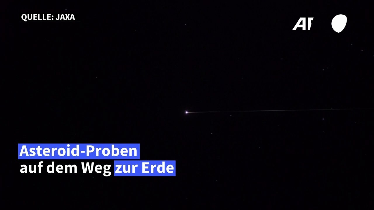 'Hayabusa 2' liefert Asteroid-Proben auf der Erde ab